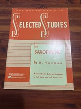 Rubank Selected Studies No. Livro de música 106 para saxofone da Voxman comprar usado  Enviando para Brazil