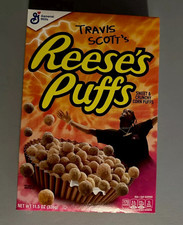 Edición Limitada Travis Scott x Reese's Puffs Agotado Cereal Cactus Jack segunda mano  Embacar hacia Mexico
