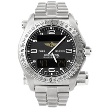 Relógio masculino Breitling Emergency E56121.1 Pilatus Aircraft titânio quartzo 43mm, usado comprar usado  Enviando para Brazil