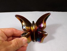 Usado, Estatueta borboleta de vidro carnaval ametista Fenton comprar usado  Enviando para Brazil