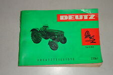 Parts catalogue spare d'occasion  Expédié en Belgium