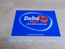 Autocollant radio delta d'occasion  Toulon-