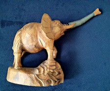 Elefant holz metall gebraucht kaufen  Stuttgart