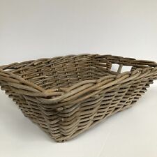 Woven rattan basket for sale  GUILDFORD