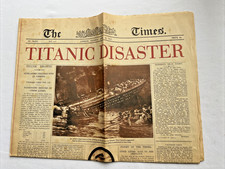 Times newspaper titanic for sale  WIRRAL