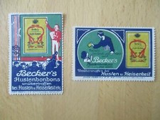 Reklamemarke becker hustenbonb gebraucht kaufen  Sulzbach/Saar
