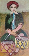 Jolie peinture petite d'occasion  Saint-Félix-Lauragais