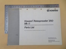 Howard rotaspreader 250 for sale  COLCHESTER