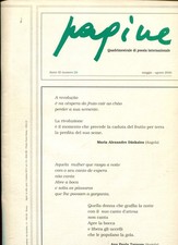 Pagine. quadrimestrale poesia usato  Italia