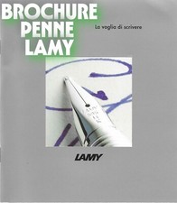 Brochure penne lamy usato  Chieri