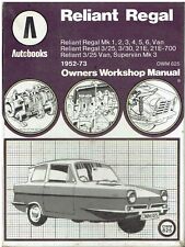 Reliant regal mk1 for sale  MANSFIELD