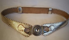 Chicos gold leather for sale  Hazel Green