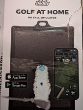Limpador de taco golfe em casa sem simulador de bola bom estado tapete suporte comprar usado  Enviando para Brazil