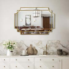 Gold beveled rectangular for sale  Gulf Shores