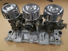 SBC Edelbrock C357 3X2 Tri Power Six Pack 3 Deuce 283 327 350 355  comprar usado  Enviando para Brazil