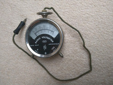 Radio voltmeter 120v gebraucht kaufen  Wildenfels