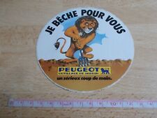 Autocollant outillage jardin d'occasion  Toulon-