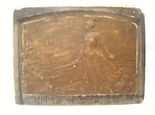 Ancienne plaque plâtre d'occasion  France