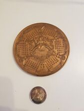 Medaille bronze calendrier d'occasion  Seynod