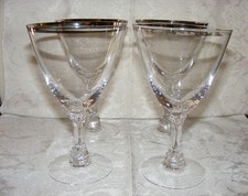 Vintage crystal goblets for sale  Lenorah
