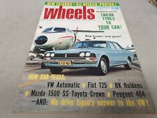 Abr 1968 Rodas Mag Xt Falcon Hk Holden Coroa Vw Mazda 1500SS Jensen Subaru comprar usado  Enviando para Brazil