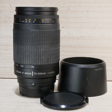 Lente de câmera Nikon Zoom-Nikkor 70-300mm F/4-5.6 zoom SLR DSLR *BOM TESTADO* comprar usado  Enviando para Brazil