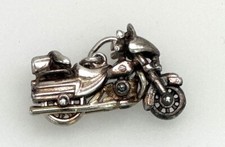 Anhänger Charm Silber Motorrad Bike Chopper Biker Rocker MC Moped F9O29  comprar usado  Enviando para Brazil