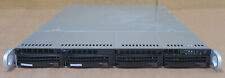 Servidor HDD Supermicro 1U CSE-815 H8DGU-F 2x 16 CORE CPU 256GB RAM 2x 250GB comprar usado  Enviando para Brazil
