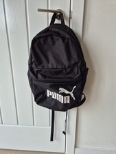 Puma black backpack for sale  MANCHESTER