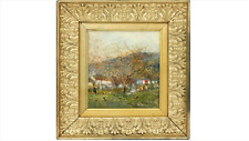 Dipinto olio tavola usato  Roma