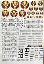 Decal BMW M1 Jägermeister ,DRM 1981 Kurt König,   1:43, usado comprar usado  Enviando para Brazil