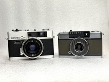 Konica C 35 Automatic & Olympus Pen EE 35mm Point & Shoot Aparaty na sprzedaż  PL