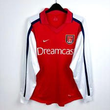 Camisa de futebol Nike manga longa original Arsenal 2000/2001/2002 comprar usado  Enviando para Brazil