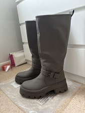 Zara boots chunky for sale  LONDON