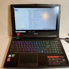 Msi ge63 raider for sale  Columbus