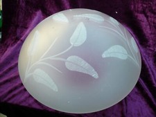 Retro large frosted for sale  YEOVIL
