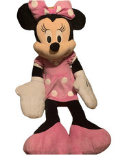 Minnie Mouse Jumbo Pelúcia 40” Bebê Rosa Brinquedo de Pelúcia Vestido de Bolinhas 2012 Disney comprar usado  Enviando para Brazil