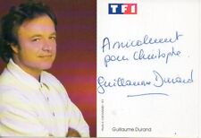 Carte dedicacee guillaume d'occasion  Orleans-