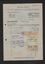 Wuppertal rechnung 1951 gebraucht kaufen  Leipzig