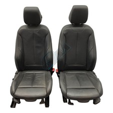 Bmw black leather for sale  SHEFFIELD