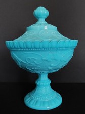 Drageoir bonbonnière opaline d'occasion  Monts-sur-Guesnes