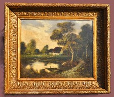 Antico olio tela usato Antico olio tela usato  Santhia