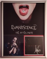 Evanescence The Bitter Truth CD livreto assinado personalizado emoldurado / Amy Lee 11x14 comprar usado  Enviando para Brazil