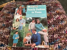 Vintage patons family for sale  STOWMARKET