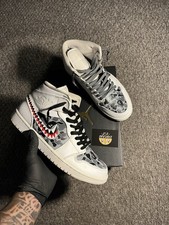 Jordan mid custom for sale  WALSALL