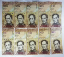 Banknoten venezuela 100 gebraucht kaufen  Bad Krozingen