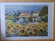 Oil painting field d'occasion  Cusset