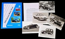 Chrysler jeep pressemappe gebraucht kaufen  Kassel