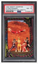 1994 🪽 Mighty Morphin, Flying Ranger, #7, PWR.RNGR.S2 WM.JMB.P.FL, 🪽 PSA-8 comprar usado  Enviando para Brazil