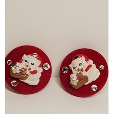 Ornament white cat for sale  Las Vegas